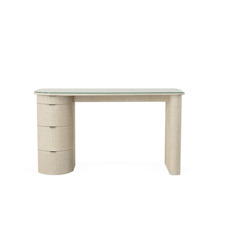 Micco Glass Writing Desk