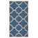Portishead Looped Blue/Beige Area Indoor/Outdoor Rug