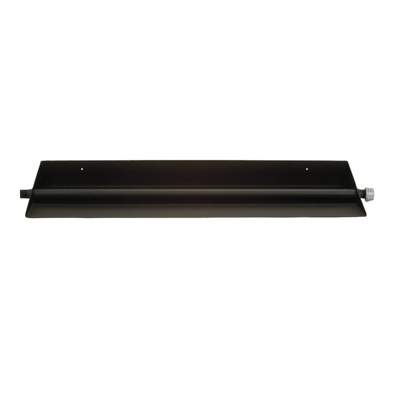 Accessoire de foyer en acier Daiton, H 2,5 po x l 21,5 po x P 5,5 po