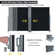 Outsunny 236.25'' W x 78.75'' D Polyester Cover Retractable Patio Awning