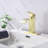 Waterfall Spout Bathroom Faucet,Single Handle Bathroom Vanity Sink Faucet-125231460