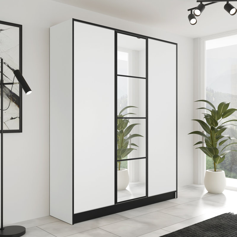 Wardrobe, Black/White