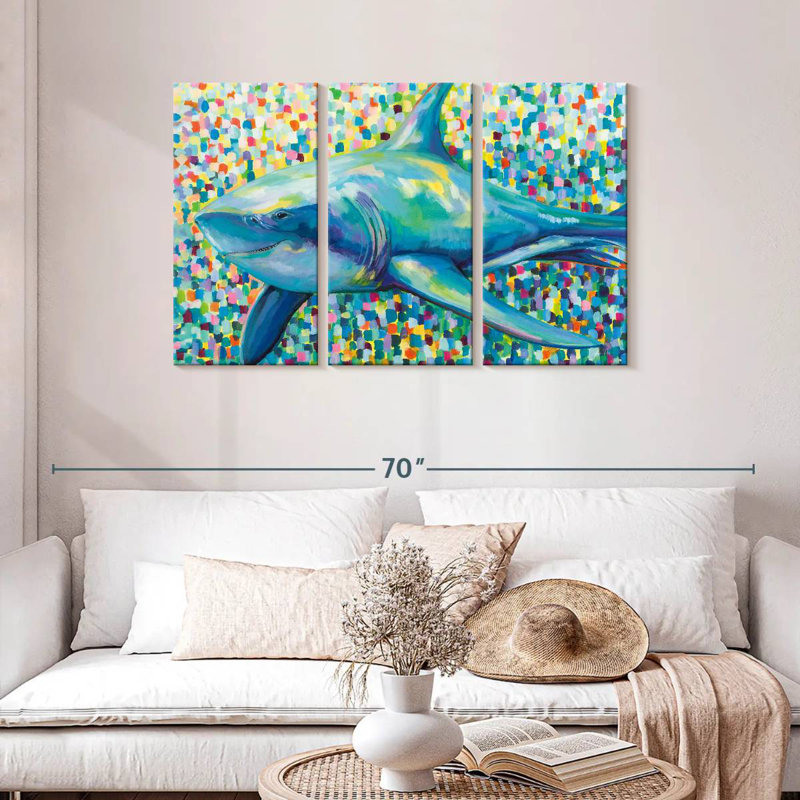Brampt Chatham Shark, 28" H x 45" W