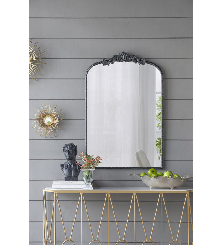 Miroir, Noir, 24" x 42"