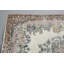 Tapis rétro de style anatolien turc pour le salon en beige doux lavable avec motif Oushak antique