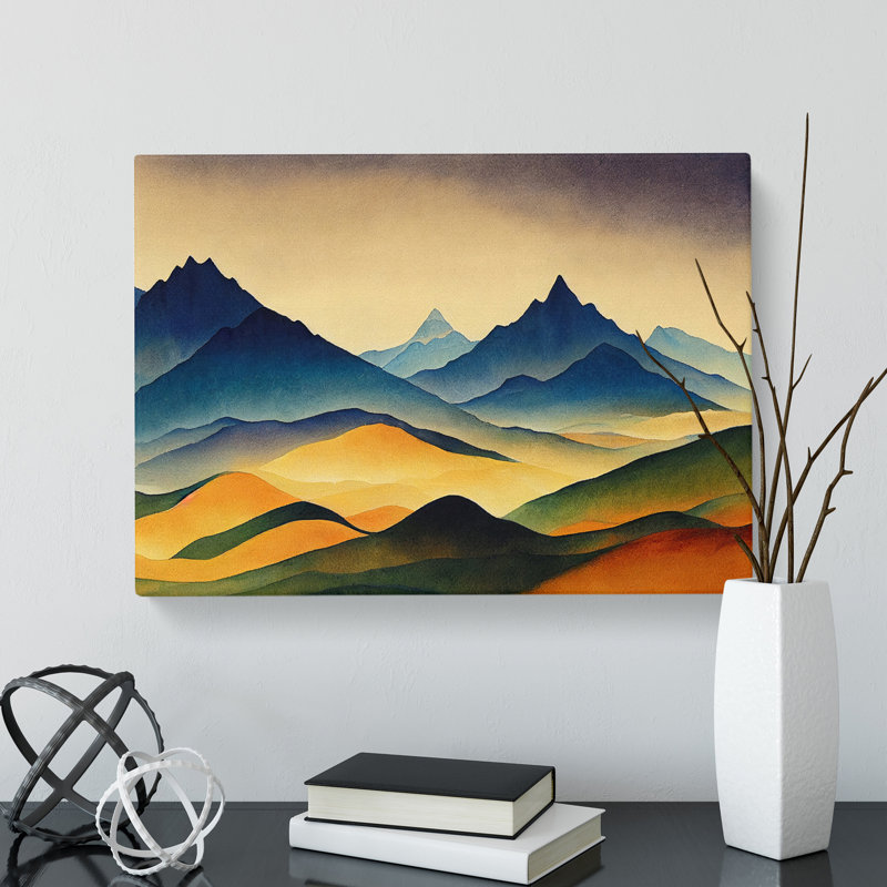 Mountain Vol.2 - Wrapped Canvas, 50cm H x 76cm W x 3cm D