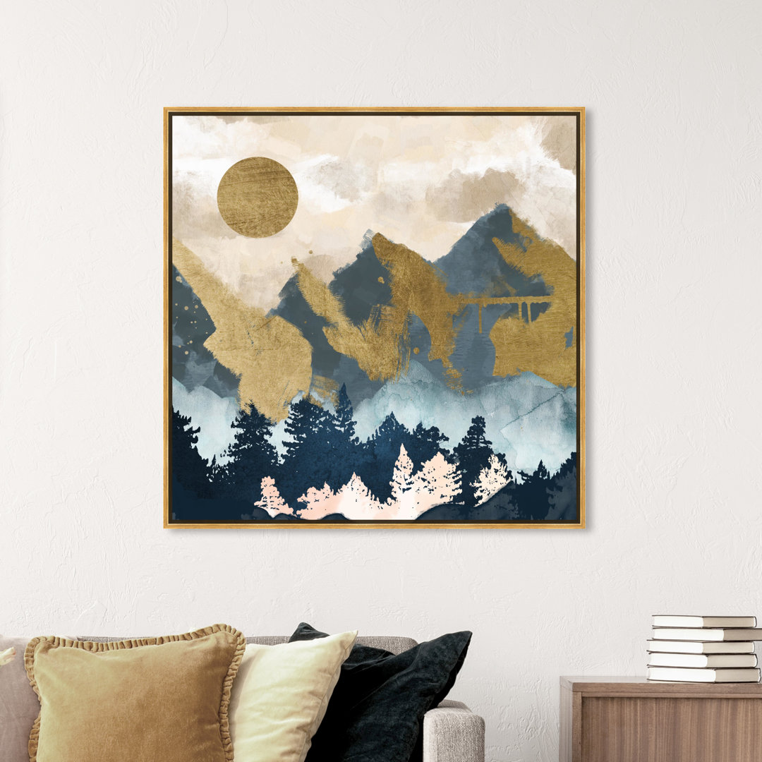 " Sapphire Mountain Range " by Oliver Gal Art Remedy 