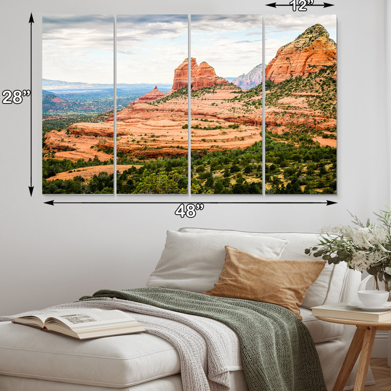 Beautiful Shot Sedona Arizona 4 pièces