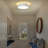 12 Inch Simple Drum Flush Mount