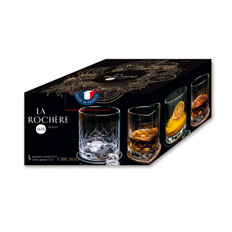La Rochere 11.5 Oz Chicago Tumbler, Set Of 6