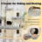 66"Poplar Wood Large Cat Tower