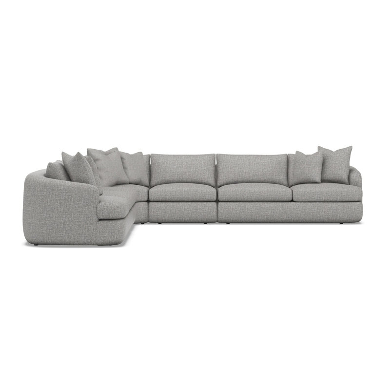 Jules Fabric 5 Pc Sectional, 1697-011