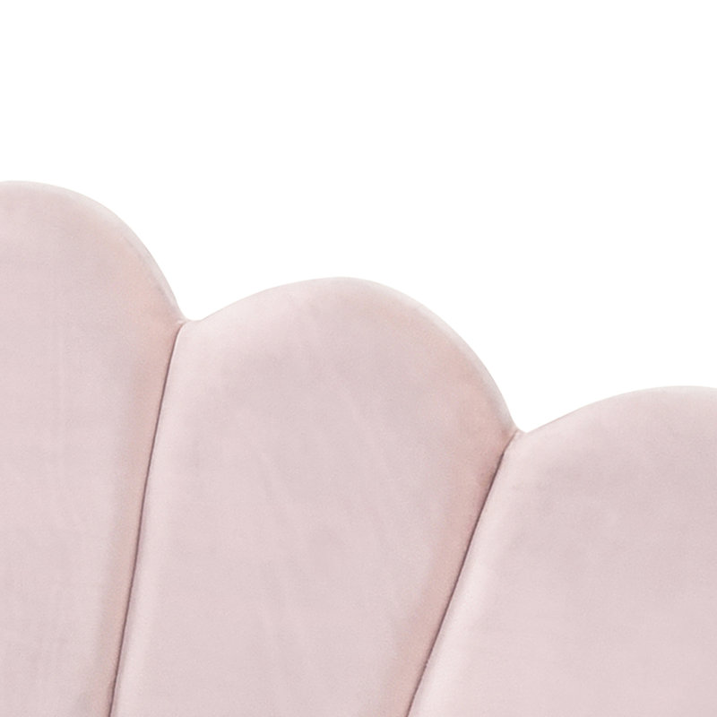 Comfortable Pink Upholstered Daybed With Portable Trundle - Classy Full Size Velvet Upholstery And In Elegant & Functional