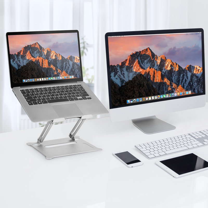 Fuleadture Multi-Screen Desktop Mount, Silver