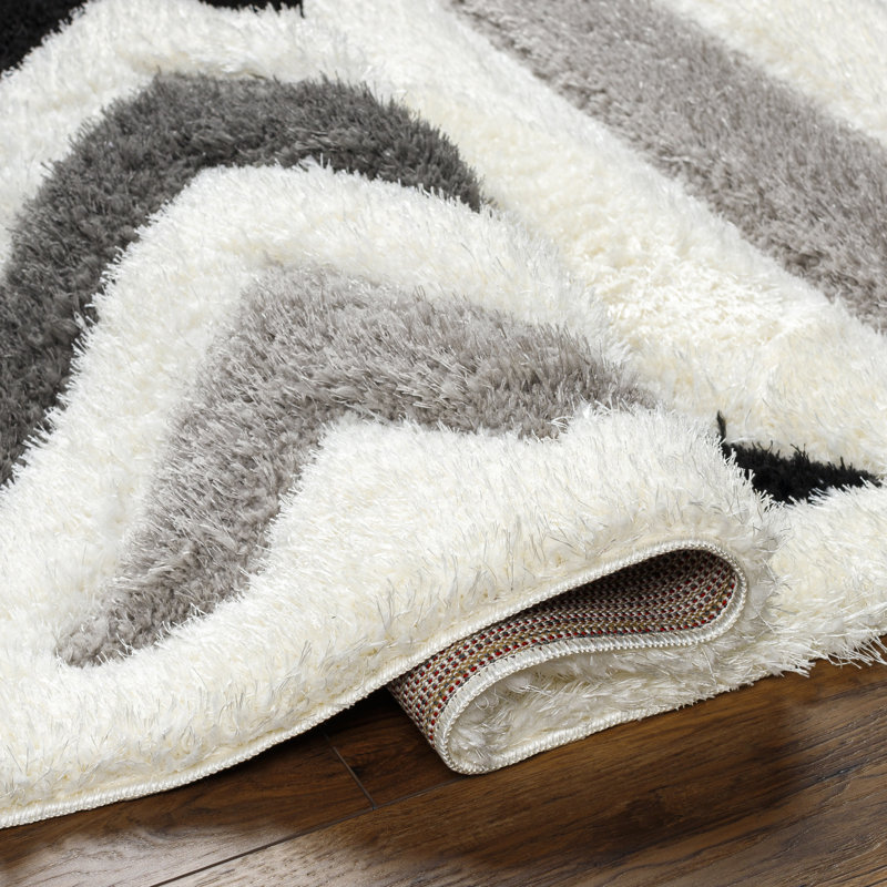 Teylie Striped Indoor Rug, Rectangle 7'10" x 10'