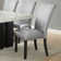 Anxhela 18'' H Faux Leather Upholstered Parsons Chair