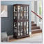 Vitrine Curio, vitrine antique avec portes en verre-712261546