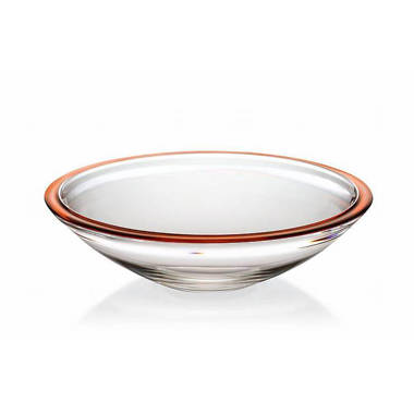 Highland Dunes Benevides Glass Salad Bowl