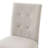 4 Piece Modern Tufted Dining Chair, Rustic Linen Upholstered With Rubber Wood Legs, Upholstered Accent Chair-404083144
