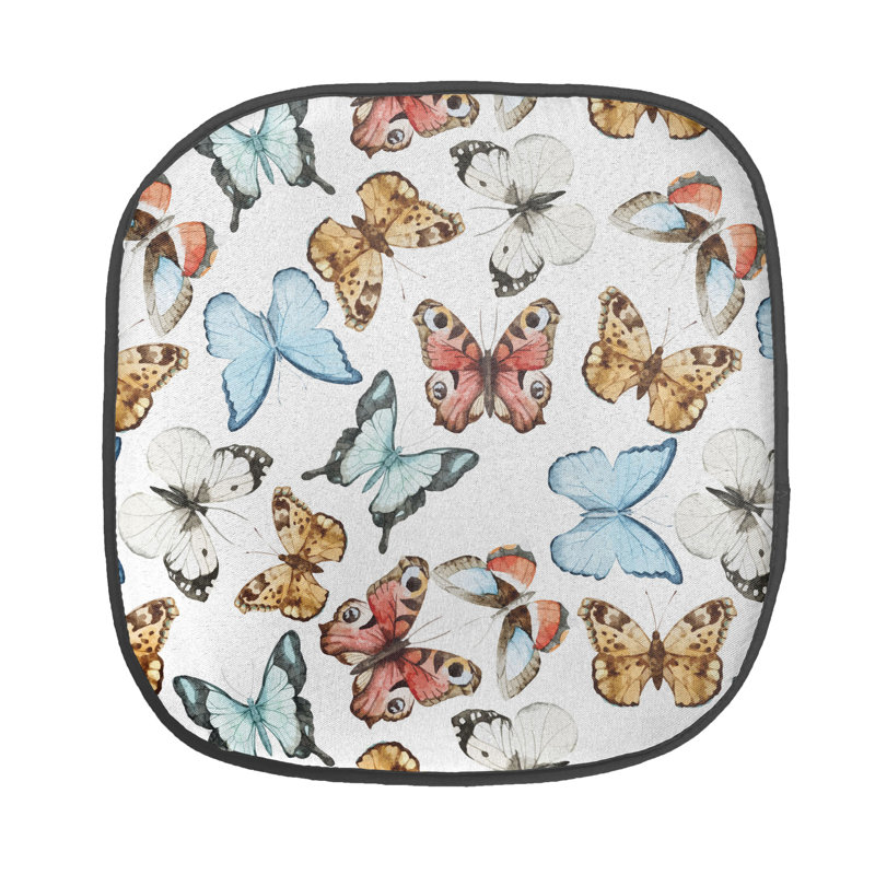 Coussin de siège papillon