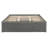 Queen Size Platform Bed with 4 Drawers & Hydraulic Lift Footboard Storage, No Headboard, Modern Space-Saving, Gray-644392251