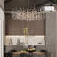 Lustre en cristal véritable de 47,5 po Paree-1036874340-1023108996