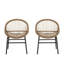 Chaise Edgar (ensemble de 2)