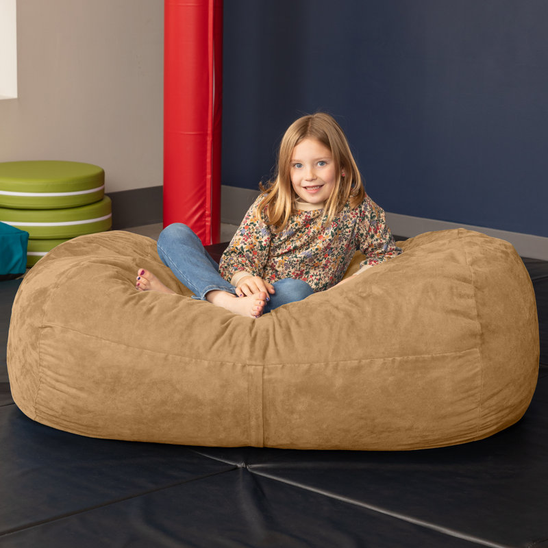 Fauteuil à billes et chaise longue à 4 pieds Jaxx Jr., Chameau