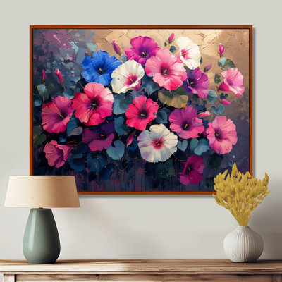 Décoration murale rose, blanc et vibrant Morning Glory I - Morning Glory