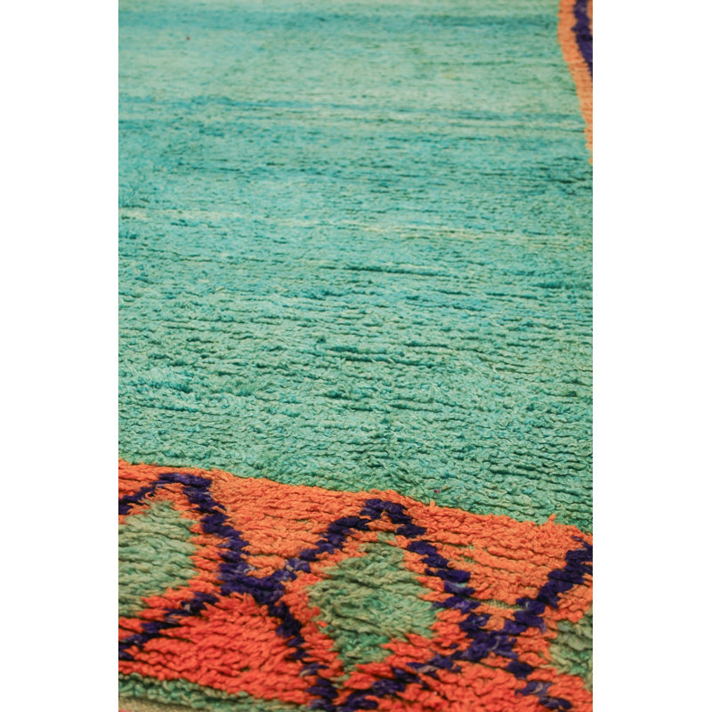 Moroccan Rugs One-of-a-Kind Rectangle 6'6" X 11'10" Area Rug