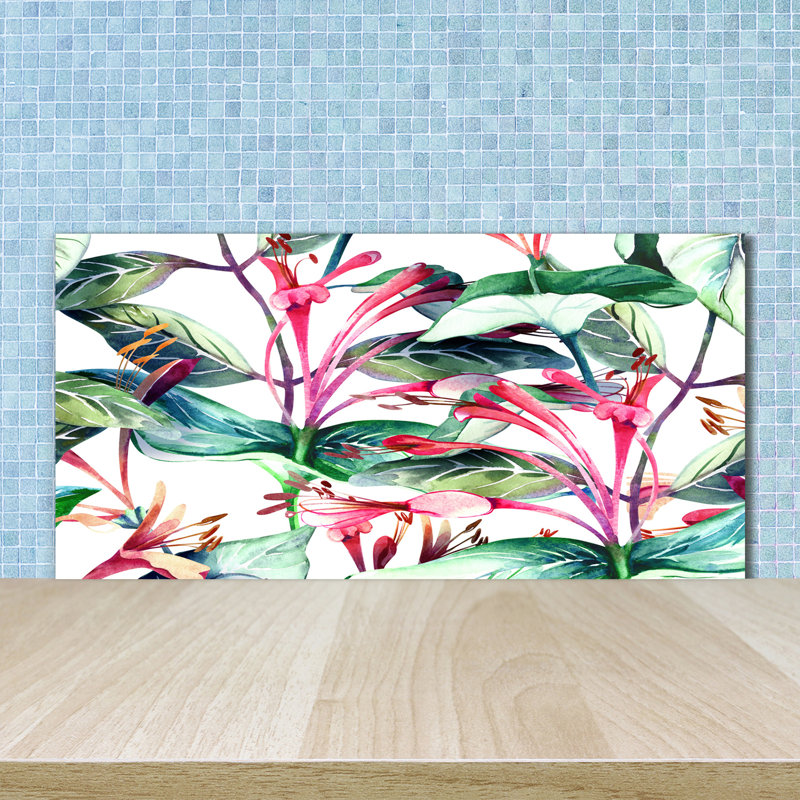 Norgard 50cm W x 100cm L Glass Peel and Stick Panel