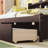 Bed With Side Bookcase and Drawers for Living Room Bedroom-280390290-280390286