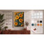 Golden Nasturtium Botanical - Wrapped Canvas-895587074-895587100