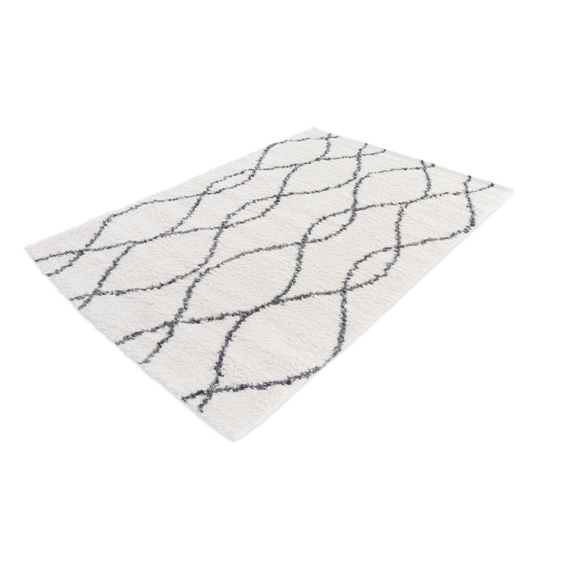 Elegido Abstract Shag Area Rug, Rectangle 160 x 230cm