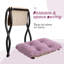 Armchair Accent Chair Lazy Chair with Footstool-973132793