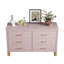 Commode double 6 tiroirs en bois robuste-1876952327