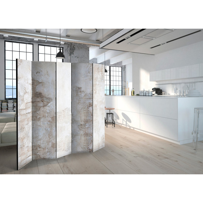 225cm W x 172cm H 5 - Panel  One Sided Room Divider Folding Room Divider