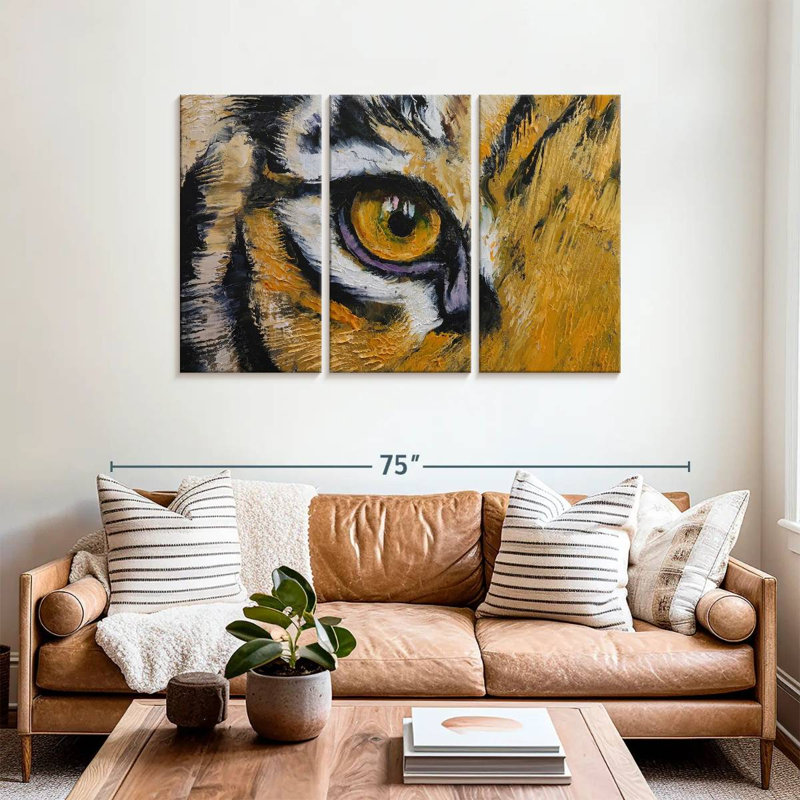 Tiger Eye, 36" H x 57" W