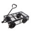 (Chariot de chariot à roues solide noir)-125514643