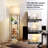 Kandiyohi 62'' Black Traditional Floor Lamp