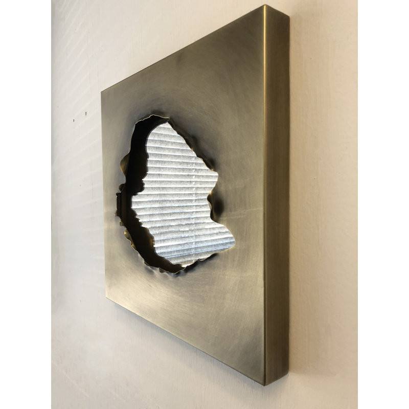 Lathbury Metal Flat Wall Mirror