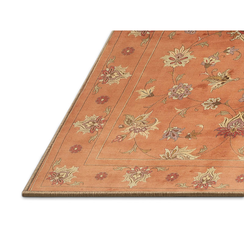 Tapis de zone rouge contemporaine, Rectangle 3 pi x 5 pi