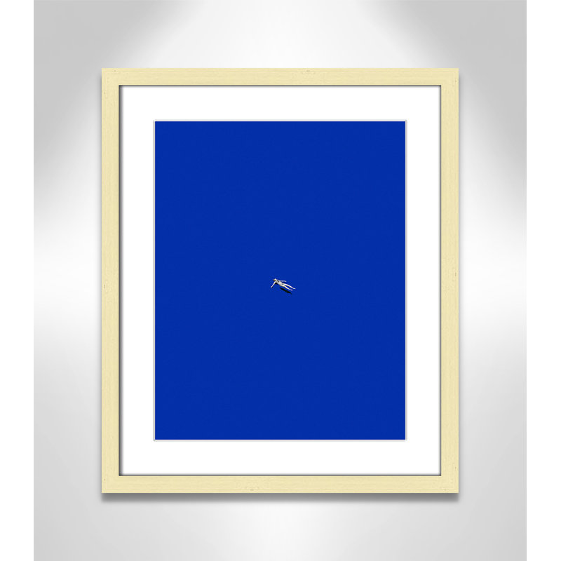 «No stress print» par Leon, L 16 po x H 19 po, Imprimé mat, Matte Gold