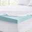 Surmatelas hypoallergénique en mousse viscoélastique gélifiée 3 po avec housse de refroidissement amovible-1943599436