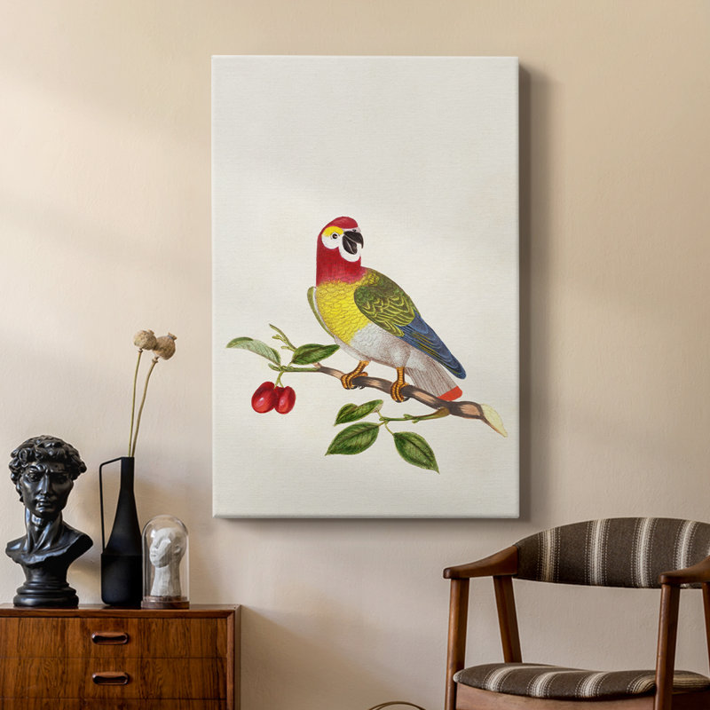 Oiseau dans Habitat VI - galerie Cavas sur mesure, H 12 po x l 8 po