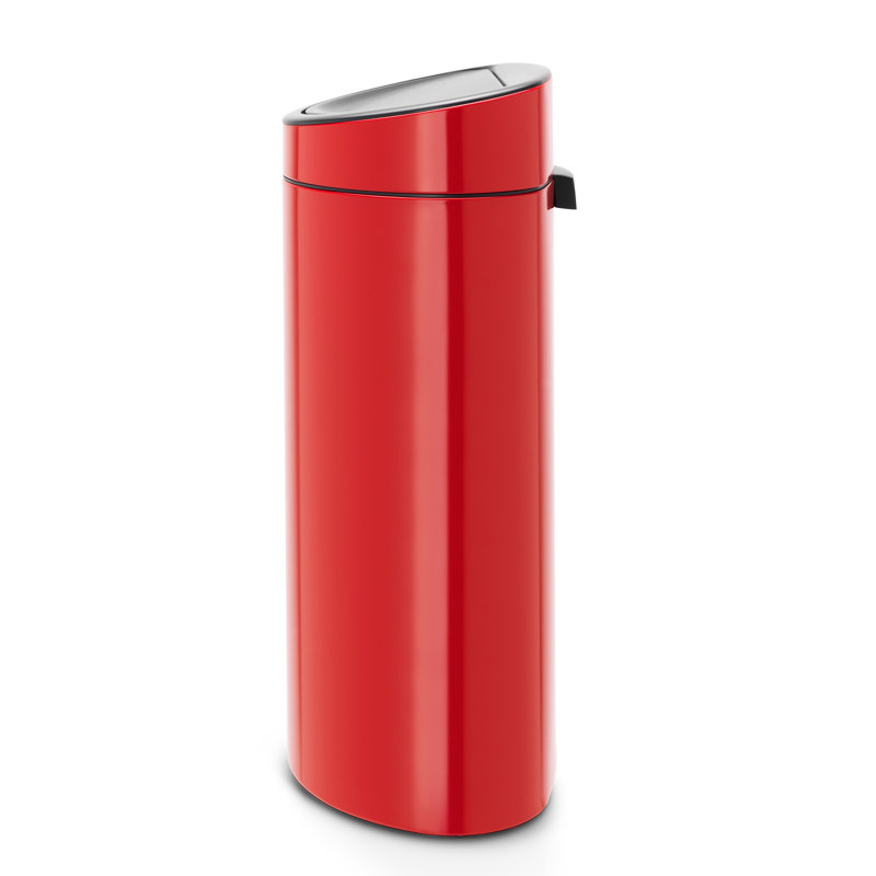 Brabantia Touch Bin New Recycle 40L, Passion Red