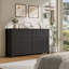 Commode moderne à 8 tiroirs avec rangement spacieux, commode en bois pour la chambre à coucher, le bureau personnel ou l'espace de vie-129412335