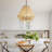 Nekoosa 6 - Light Dimmable Geometric Chandelier