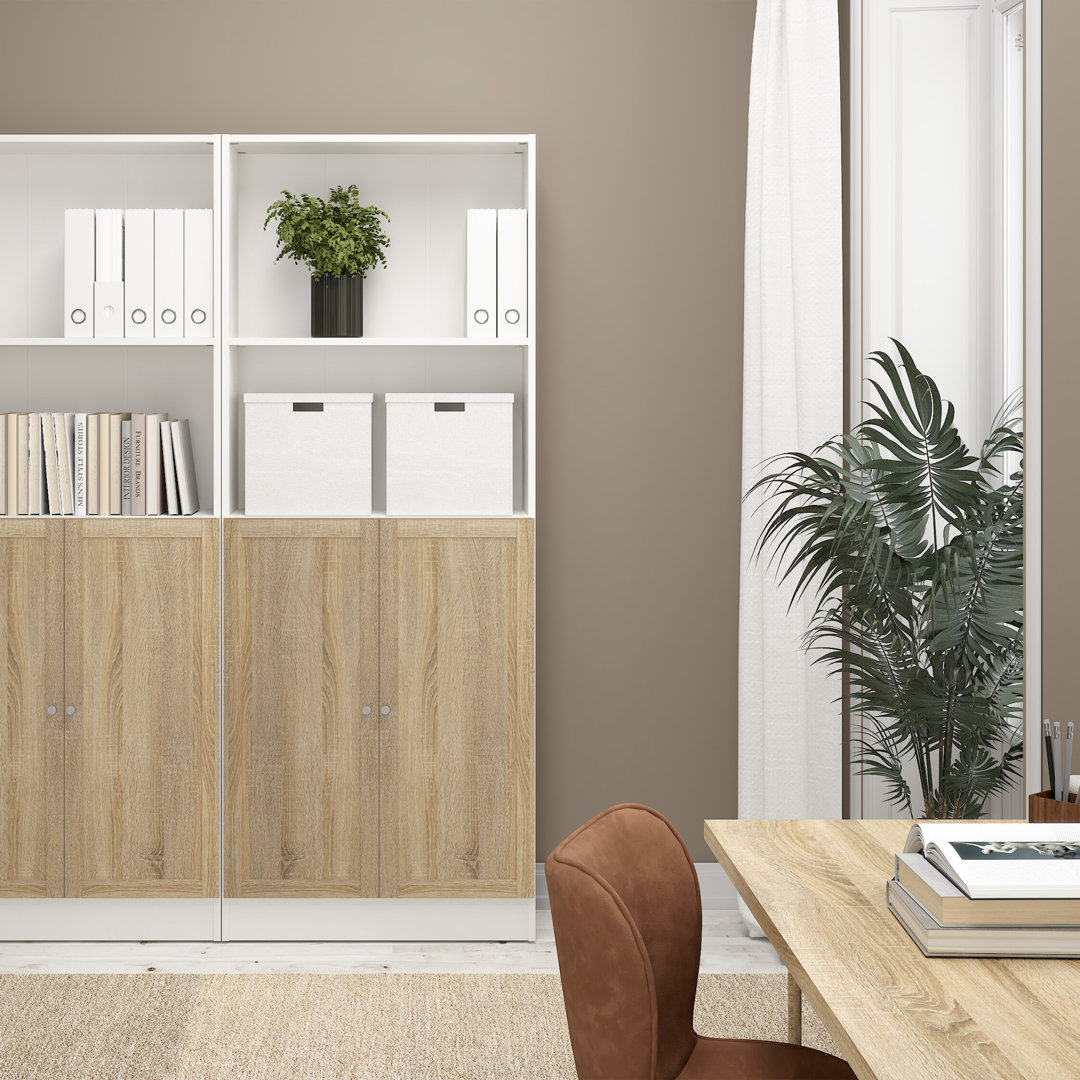 Basic Tall Wide Combination Storage (4 Shelves) with 2 Doors