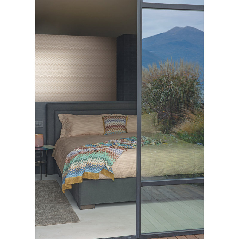 Double rouleau Missoni 4 Happy Zig Zag, Neutre